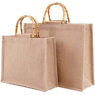 Basic Plain jute & Cotton bag